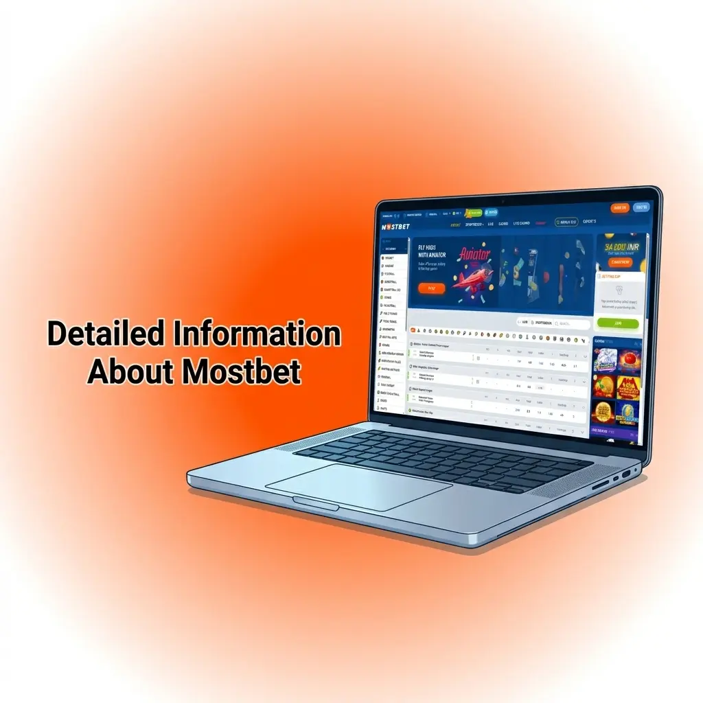 Mostbet platform overview showing sports betting, casino, mobile app, and security features for Indian players