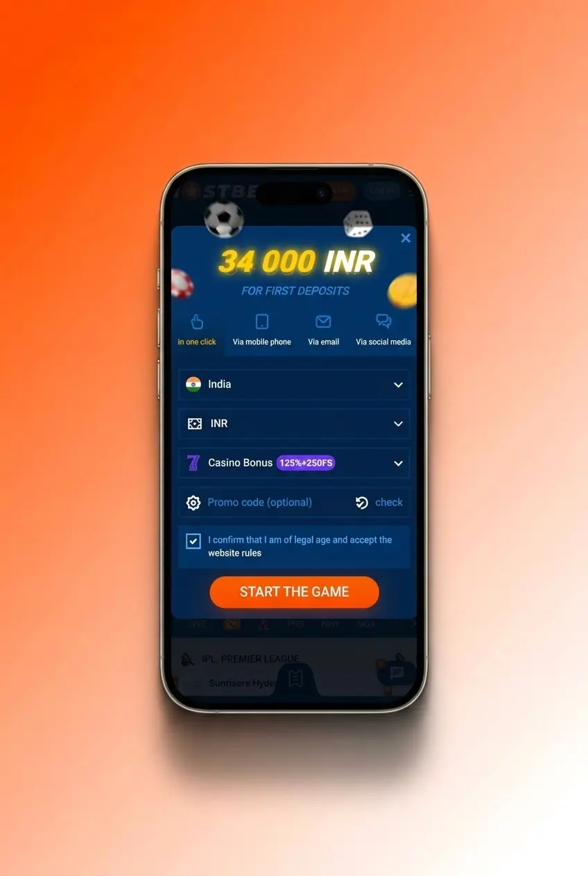 Step-by-step guide showing how to deposit money at Mostbet India using UPI, PhonePe, Google Pay or Paytm