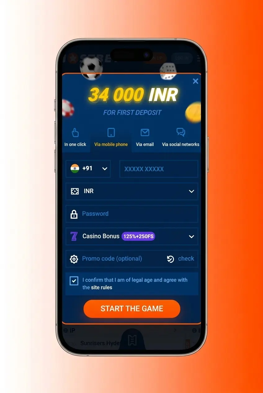 Step-by-step guide on how to start playing at Mostbet Casino India with registration, bonus claim, and deposit instructions