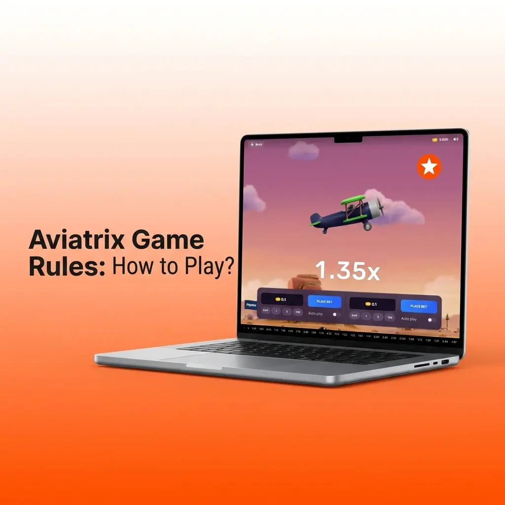 Aviatrix game screen showing a plane taking off with a rising multiplier and bet cash-out controls
