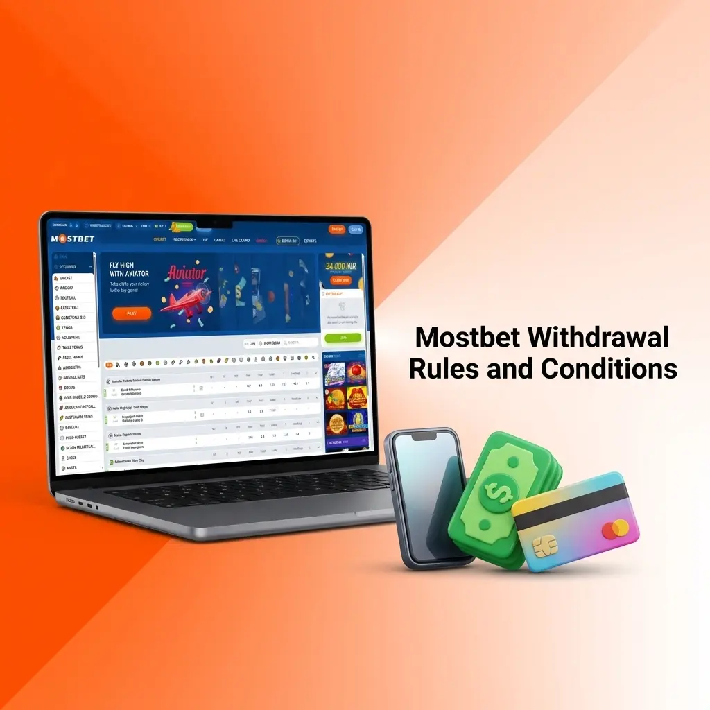 Mostbet India withdrawal rules table covering KYC, payment methods, bonus wagering, and INR transaction conditions