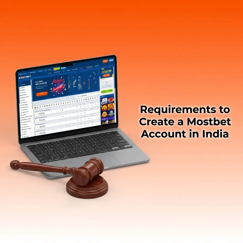 Mostbet account registration requirements in India including age limit, INR currency, one account per person, and KYC verification