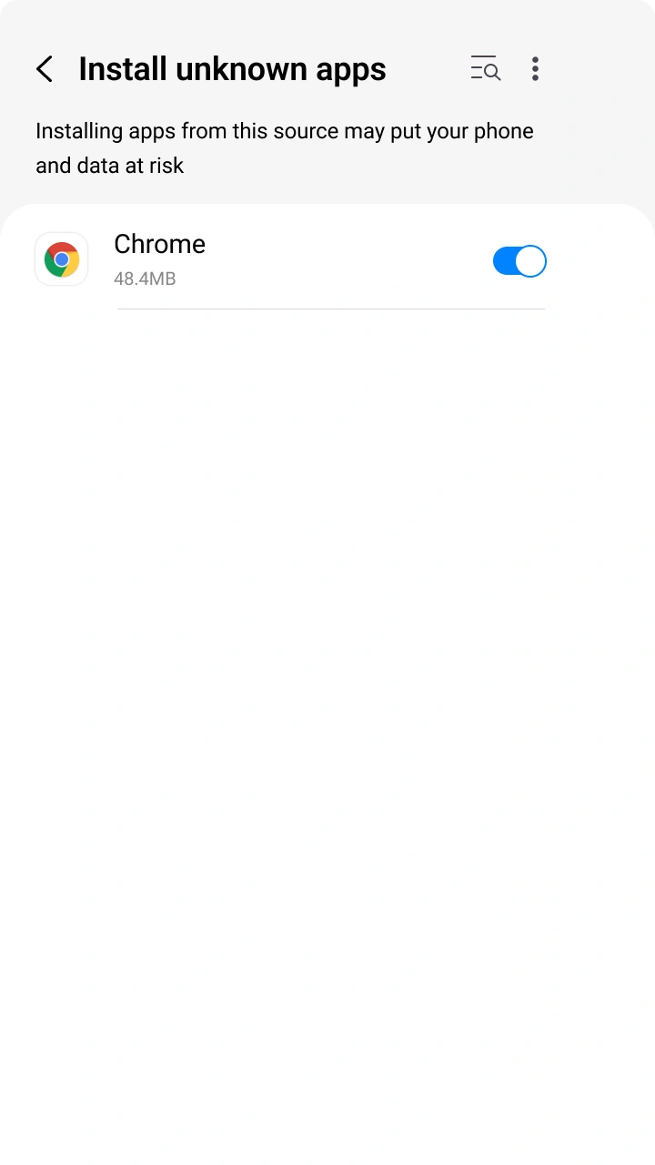 Enable installation from unknown sources for the Mostbet App Android setup.