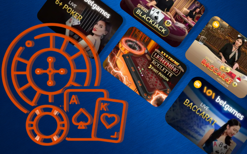 Launch table games at Mostbet online casino and test your skills.